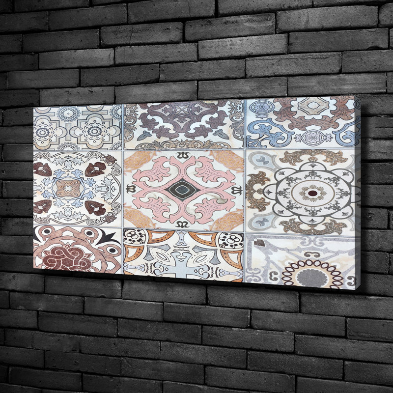 Ceramic Tiles - No Frame Print on Canvas