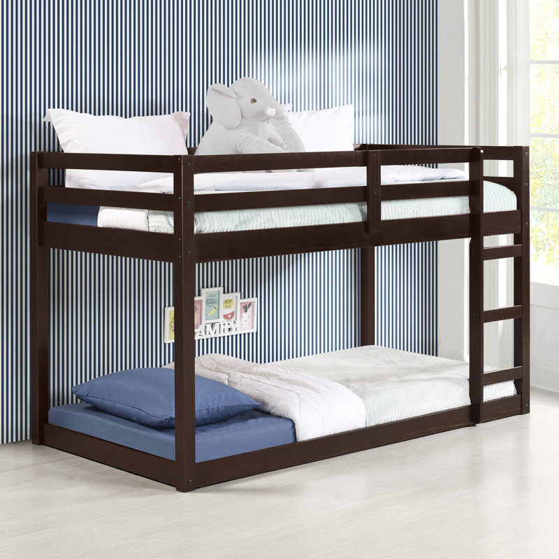 - Lit simple mezzanine simple - structure en bois de pin massif, lattes incluses, sans matelas, largeur de produit de 79 po, finition facile d'accès pour structure de pin simple, système, planche, hauteur de l'emballage de 8 po