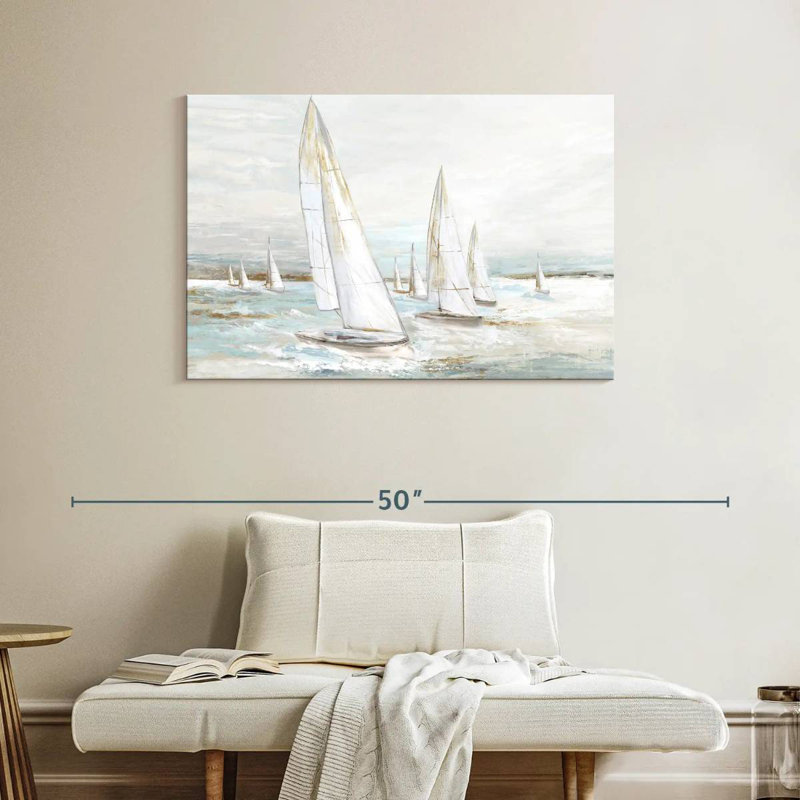 Mehar Windswept Sails I, 26" H x 39" W