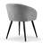 Fernada 18.25'' H Fabric Upholstered Metal Armchair