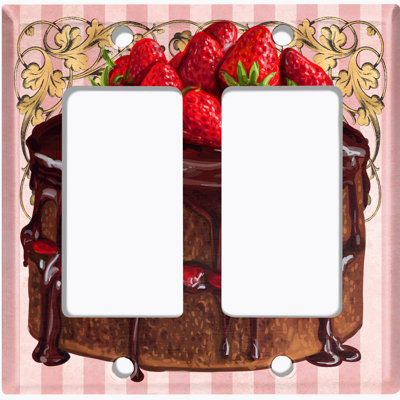 2 - Gang Rocker Standard Wall Plate