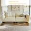 Coussin de canapé blanc standard en cuir véritable-1946400089