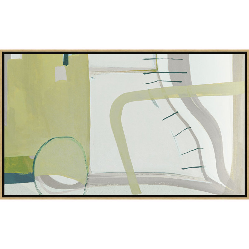 Abstract Print by Anne Abueva, 27.25" H x 45.25" W