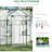 Walk-In Greenhouse - 3 6 Shelves, Plants From Cold & Rain, Trellis, Mesh Screens, For Mini Outdoor Use Door Windows, Plant Control Heat Humidity