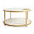 White Top/Gold Frame