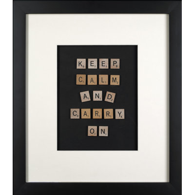 Keep Calm And Carry On Print
