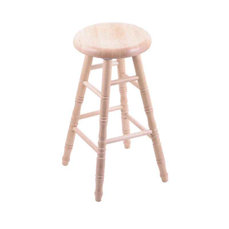 Tabouret de bar rotatif 24 po, Chêne Naturel, Tabouret de comptoir 24 po