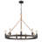 Davy 9 - Light Dimmable Wagon Wheel Chandelier-467852802-467852803