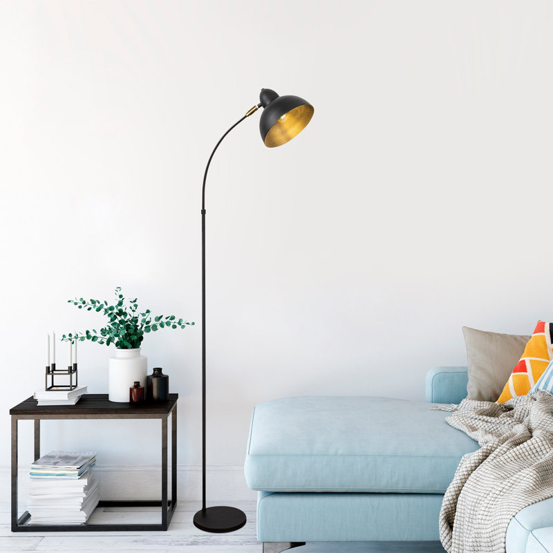 Lampe de plancher, Noir