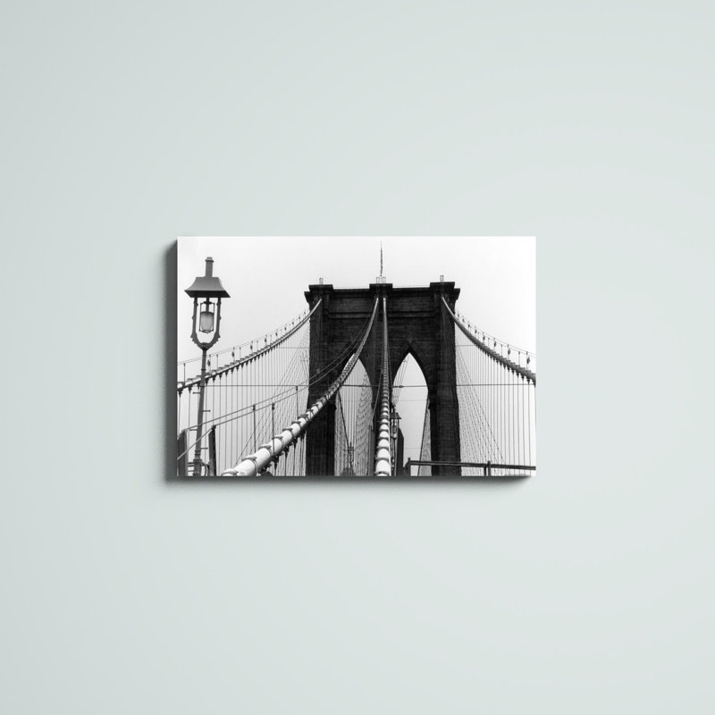 «Brooklyn Suspension I», photographie sur toile, H 20 po x l 30 po