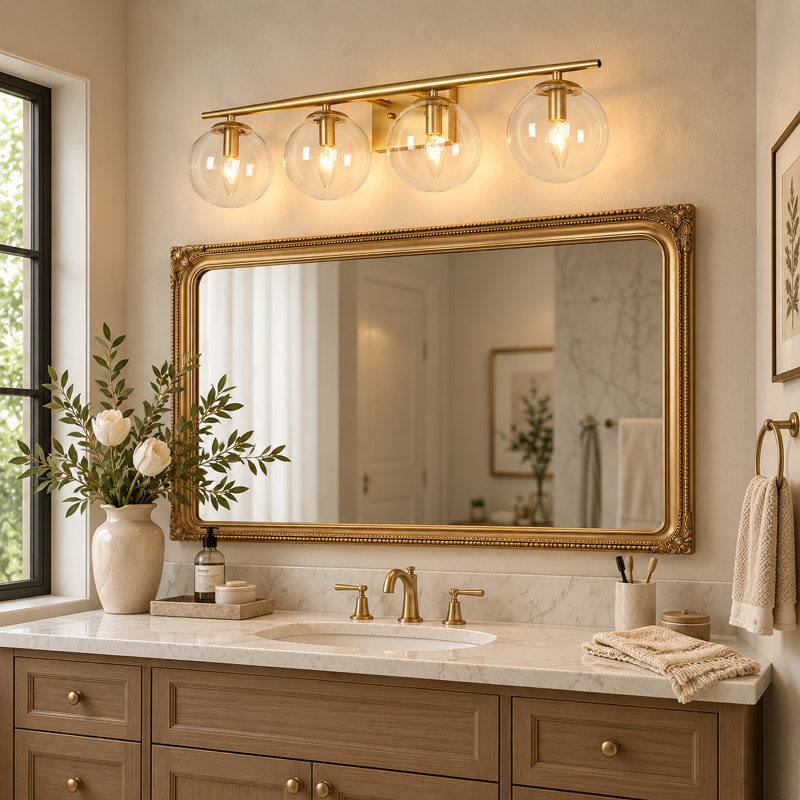Baltasar 4 - Light Dimmable Bath Sconce