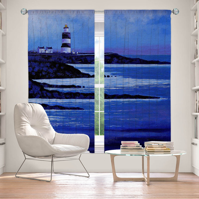 Delaughter Room Darkening Curtain Pair, 40" W x 82" L