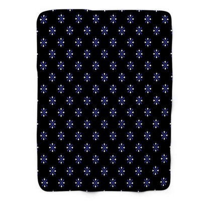Grandiose Blue - 1 Piece Premium Sherpa Blanket