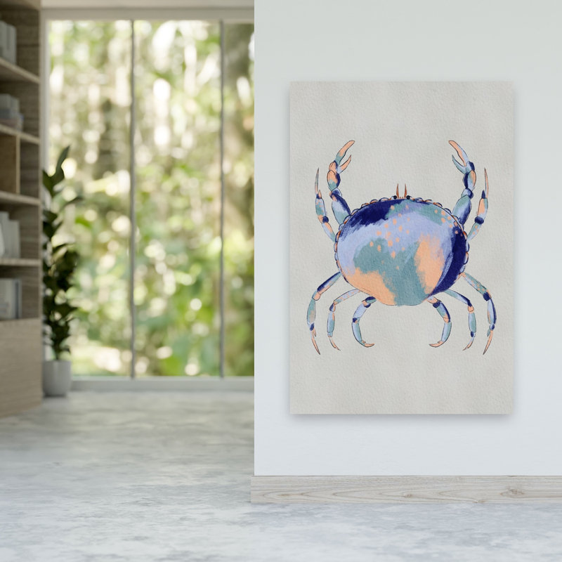 Impression d'art mural côtier moderne serein, 60" H x 40" W