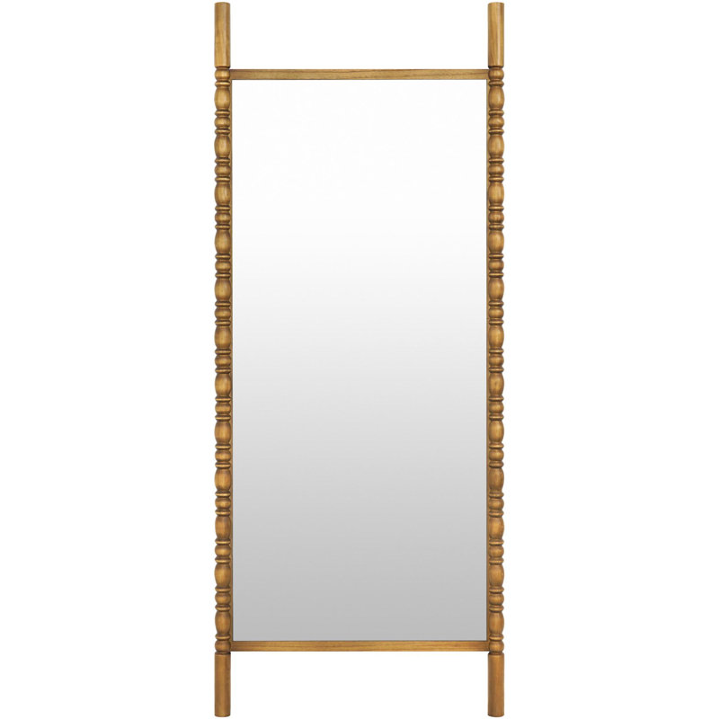 Miroir Galey Alix x Livabliss Bennet, 73 po x 30 po, Brown Wood