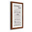 "Bathroom Rules" - Art textuel sur toile-451820826