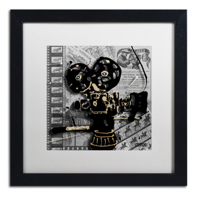 « movie camera », impression encadrée