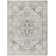 Mikel Traditional Light Gray Area Rug