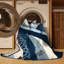 Tapis art déco lavable à la machine Ulster Tawhiri-789742788
