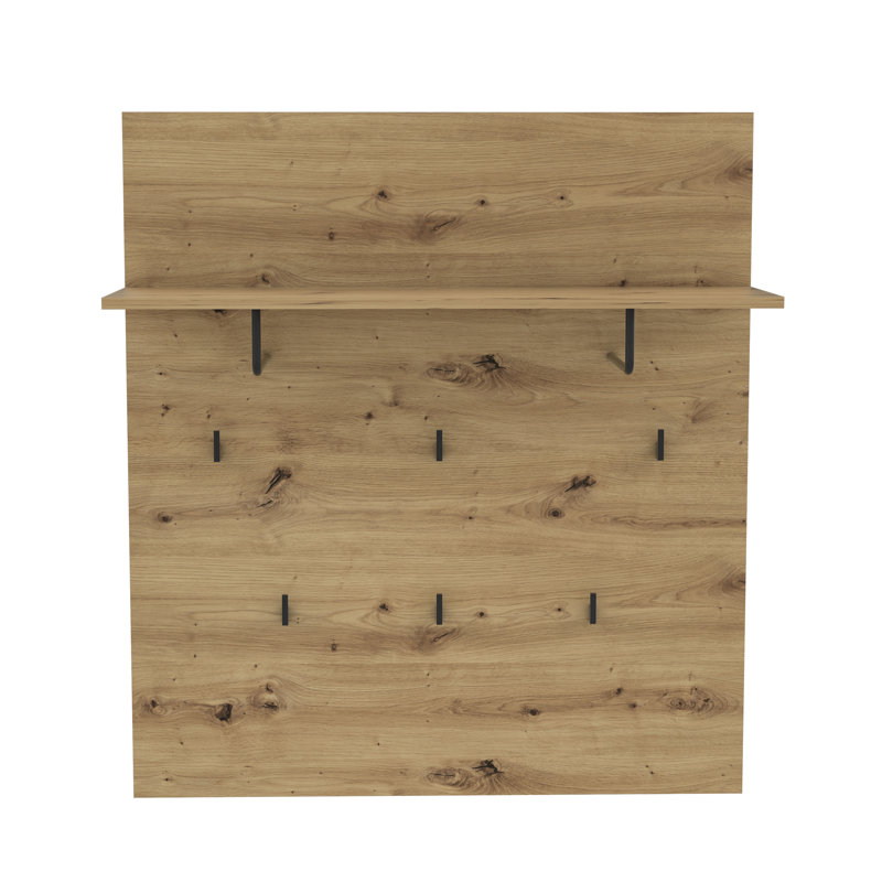 Crespin 6 - Hook Wall Mounted Coat Rack