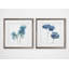 «Gorgeous Blue II», ensemble de 2 reproductions d'impressions encadrées-27611486