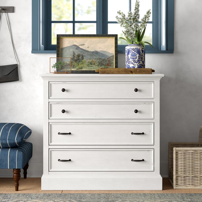 Sand & Stable Lana 4 - Drawer Dresser & Reviews | Wayfair