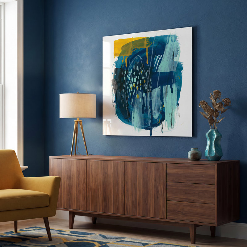 'Intuitive Motion II' Print on Glass