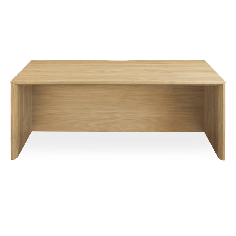 Wonder Wall Floating Desk, White Oak