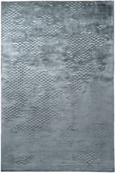 Helen Amy Murray Scales Pearl Area Rug, Rectangle 8' x 10'