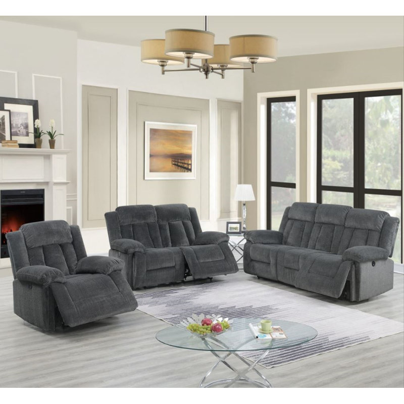 Ensemble de salon inclinable configurable Brea