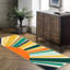 Mignon tapis lavable à la machine Sunburst-2073207433