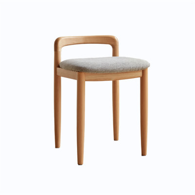 Dellarae Solid Wood Vanity Stool by Ivy Bronx