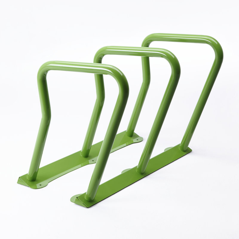 Support pour 6 vélos, Vert