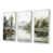 White Floater Framed