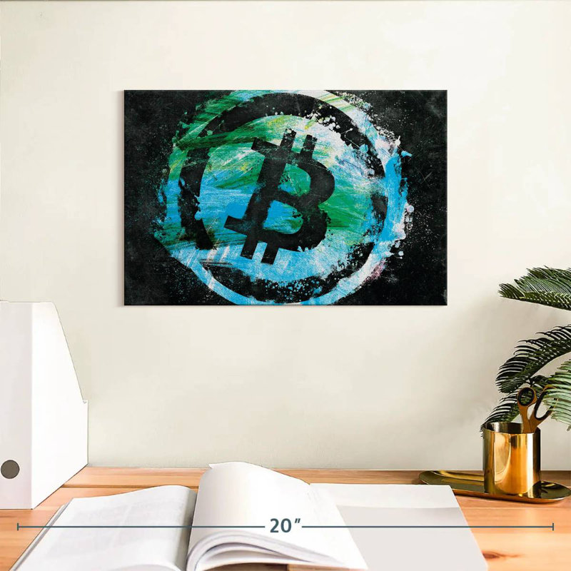 Logo Kerner Bitcoin X, H 8 po x l 12 po