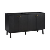 Adele 60'' W Double Bathroom Vanity Base