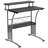 Holyoke 28"W Computer Desk with Top and Lower Storage Shelves-33246320