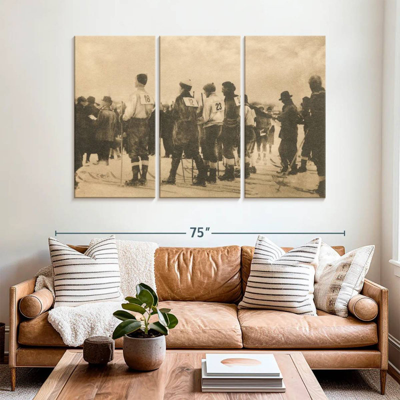 Sireci The Ski Start, 42" H x 65" W
