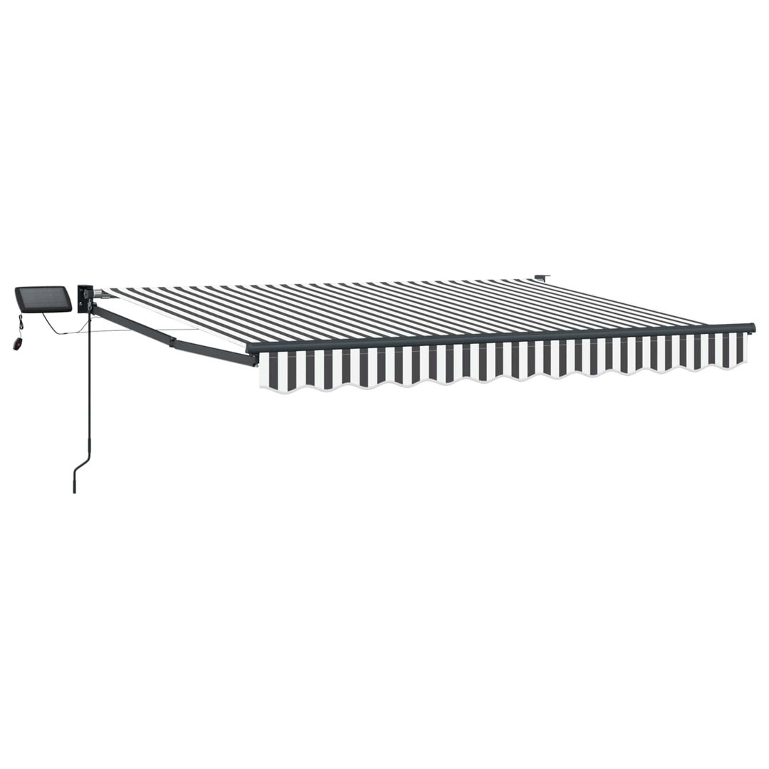VidaXL Polyester Cover Retractable Patio Awning