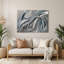 Art mural gris Biomorphic Abstraction 93-524325226