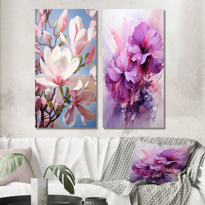 " Magenta Melody " 2 - Pieces