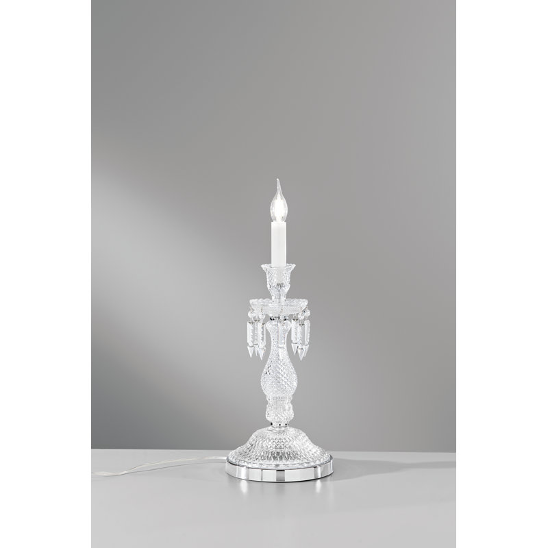 Samara Glass Torchiere Lamp