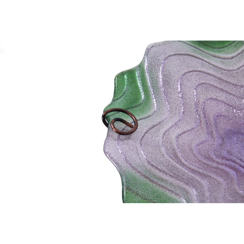 Bain d'oiseaux Amron, Mauve / vert