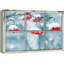 «Window View Gooseberry Tree Winter Snow Wonderland Nature Scenic Landscape» sur toile-98448706