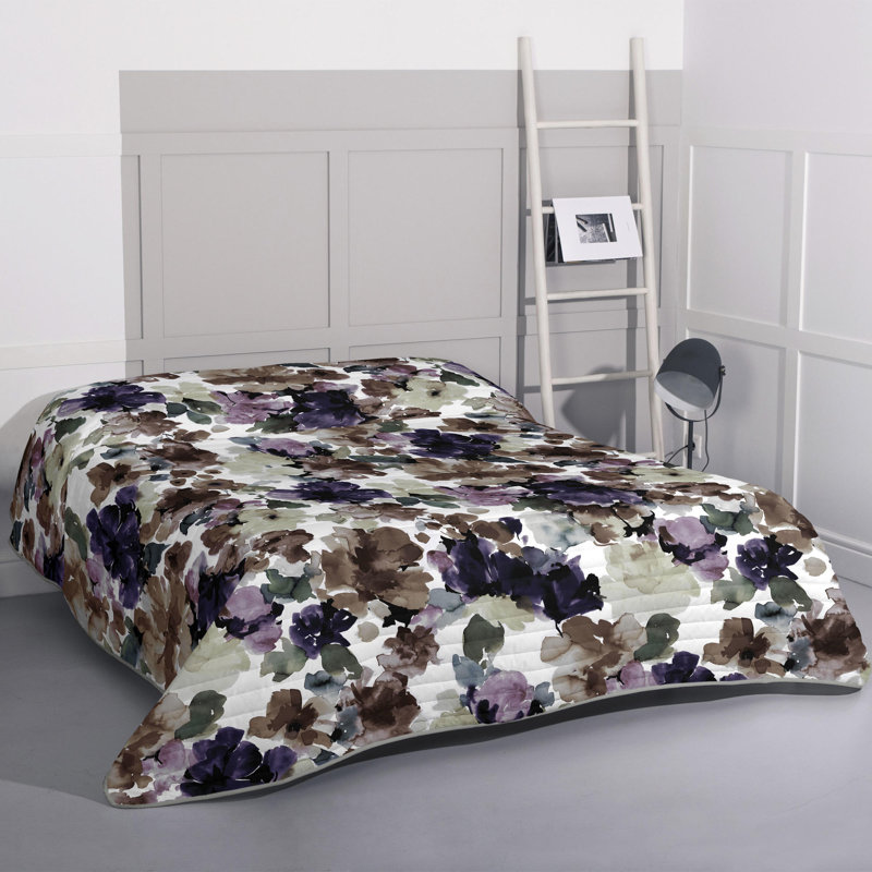 Dates Cotton No Pattern Bedspread, W260 x L260cm