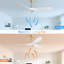 Ventilateur de plafond moderne de 60 pouces en ABS avec moteur à courant continu réversible à télécommande à 6 vitesses pour le salon de la chambre à coucher-1725731419-1725731417