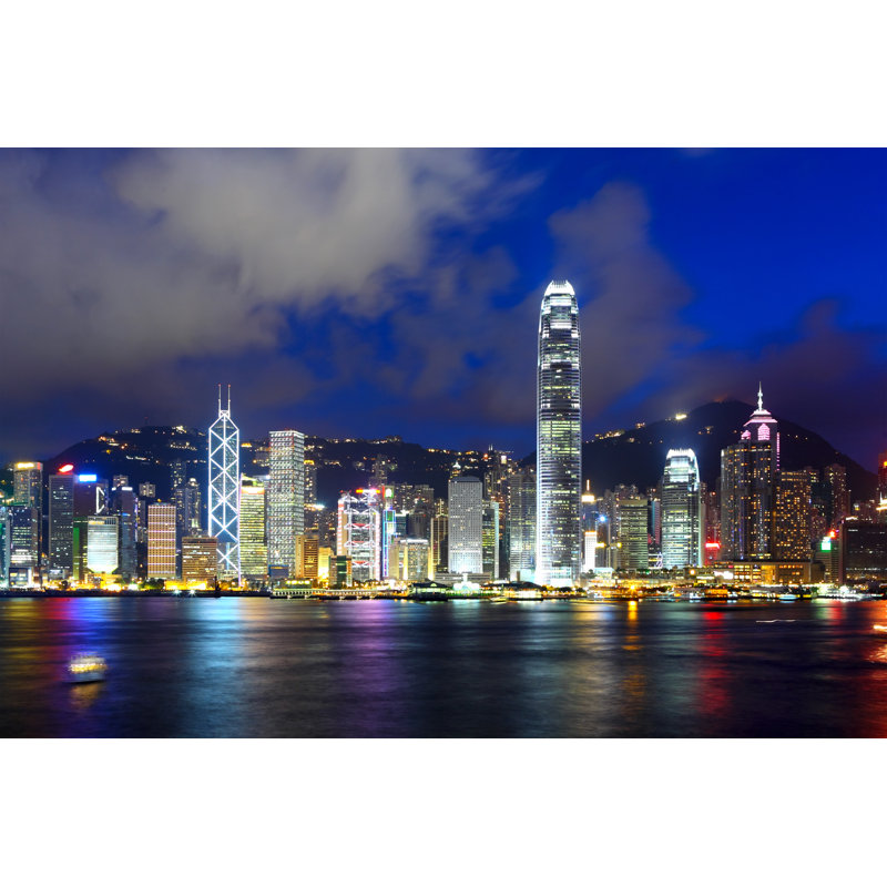 «Detine Hong Kong Skyline» par Leungchopan, H 8 po x l 12 po