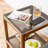 Reginn Solid Wood Top End Table with Storage