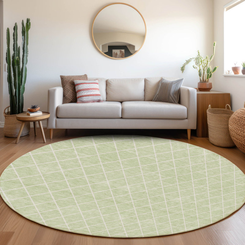  Maliana Area Rug, Round 8'