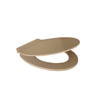 Slimline Soft Close Elongated Toilet Seat